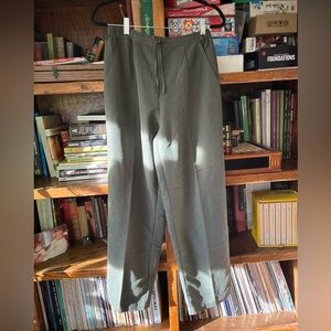 Dark Green drawstring trousers